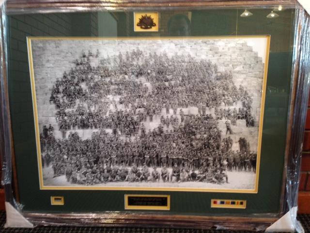 Framed Portrait of the ANZACS