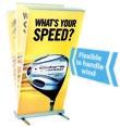 Expand PromoFlag Cost-effective flag for larger volumes Perfect for larger volumes for your outdoor events.