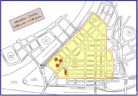 Courtesy Shuttle Courtesy Shuttle Gateway Center provides a free shuttle service for tenants to and from locations within the downtown area highlighted on the map below by means of the Gateway Center