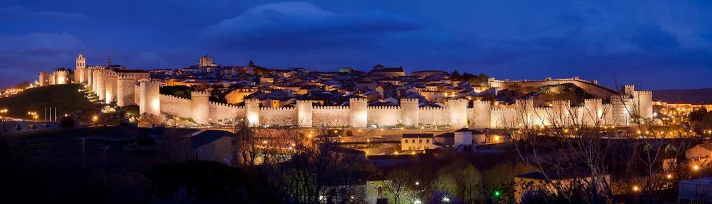 medieval walls. Visit this 12 century masterpiece and tour the Avila Cathedral. Continue to Madrid.