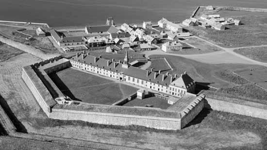 Fortress of Louisbourg, Wolfe s Landing and Royal Battery National Historic Sites of Canada Management Plan 37 7.0 Administration and Operations Reconstructed Townsite.