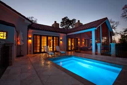 HACIENDAS The largest suites at Dos Brisas, the Haciendas feature 3,000-square-feet of elegant living space, with