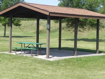 Located on the east side of the park across from multi-sport court.