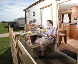 examples of our Premium holiday homes - top of our range, these 12ft wide caravans are that little bit special to make your stay a real treat!
