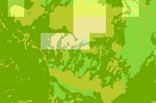 Slika 2: Kategorije zemljišta NIŠ (karta: Borota D.) Slika 3: Kategorije zemljišta na osnovu LANDSAT snimaka (karta: Borota D.