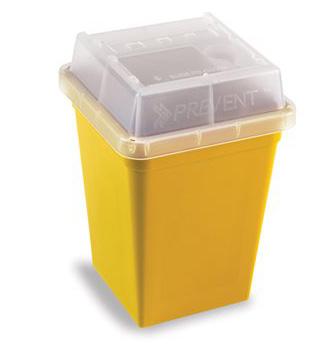 Autoclavable Sharps Container, Quart ( 1L), Yellow Part No. HS120178 The Sharps Container is easy to use and transport. Provides safe disposal of syringes, needles and other small sharps.