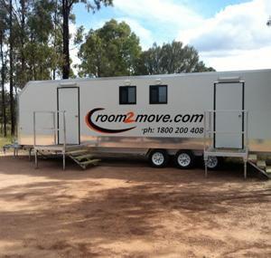room2move.com supply a comprehensive range of industrial strength Work Caravans for sale or lease. The Work Caravans are purpose built for the extreme remote environments encountered in Australia.
