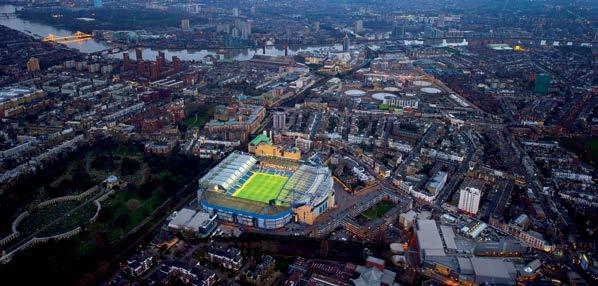 INTRODUCTION Stamford Bridge is the home of Chelsea Football Club, is the most central of the London football stadiums and is easily accessible by public transport.