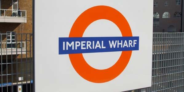PUBLIC TRANSPORT Imperial Wharf Imperial Wharf Townmead Road (SW6 2ZH) is a National Rail station between West Brompton and Clapham Junction, adjacent to Chelsea Harbour and 0.