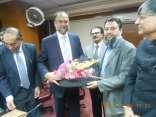 Engr. S. M. Pervez Sadiq, Engr. Syed Jamshed Rizvi, President, IEP Engr. Farhat Adil, Chairman, IEP, Karachi Centre Engr.
