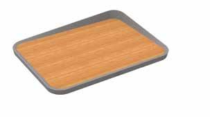 BAMBOO BAGUETTE CUTTING BOARD WITH CRUMB TRAY 3950061 37,00 x 11,00 x 2,50 cm (14 2/4