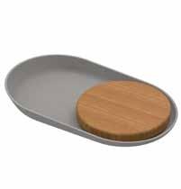 a serving board? Or just two nested plates? All of those options!