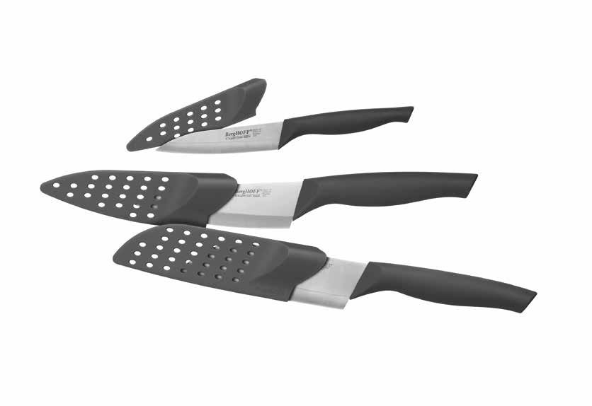 44 45 COLLECTION Eclipse line Knives UPDATE Typical for the Eclipse line is the twist in the handle, which makes these knives not only attractive but also adds an extra ergonomic dimension.