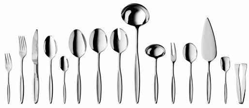 fork 23 cm (9 ) 1x salad spoon 23 cm (9 ) 1x soup ladle 30,5 cm (12 ) 1x gravy/sauce ladle 18 cm (7 ) 2x cold meat fork 18,5 cm (7 1/4 ) 1x cream spoon