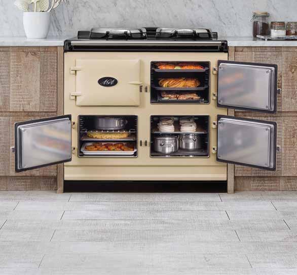 AGA ESSENTIALS Designed to fit on AGA oven runners Our roasting tins and baking trays are ideal for roasting meat, vegetables and for tray bakes and are designed to fit directly onto the AGA oven