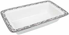 5 litre The gratin dish can sit on top of the pie dish to produce a casserole dish Ideal for roasting and desserts Size: 34.5 x 20.