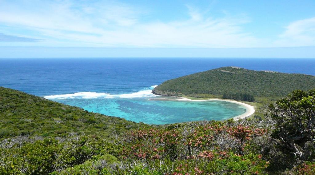 North Beach from Kims Lookout, Lord Howe Island Group ( Heritage Listed Site) MONTH of JUNE 2016 1 2 3 4 5 Environment 6 7 8