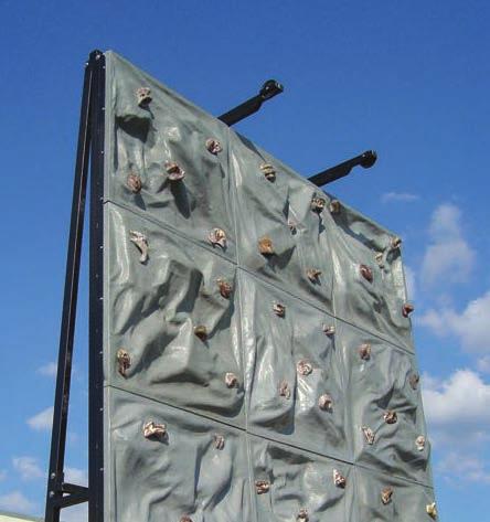 Our Famous 4 Station Clear Climbing Wall with
