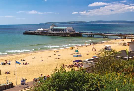 Bournemouth is a busy and thriving town, large enough to have all the facilities of a big town but small enough that you never feel lost.