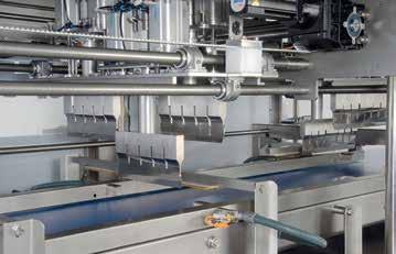 The length of the blade can vary depending on the trays or products