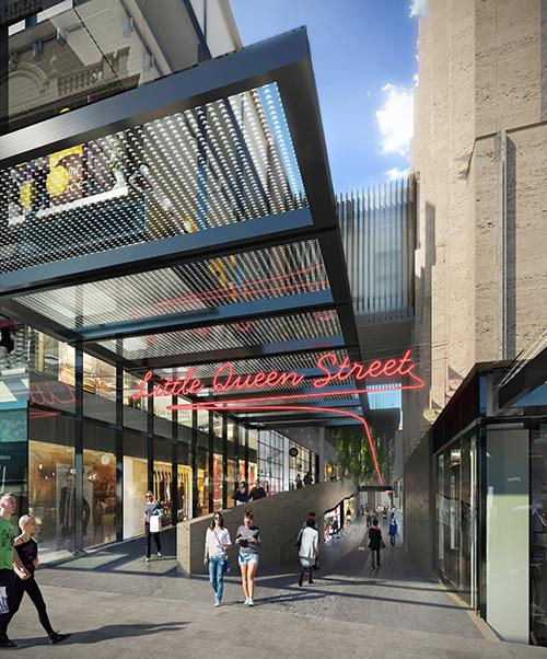 An unprecedented retail experience Home to like-minded leaders in fashion and hospitality, Commercial Bay s three-level, laneway precinct will deliver a truly