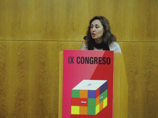 GaLicia SiNdicaL N.º 31 - Novembro 2012 (2.ª quincena) 6 Os días 30 de novembro e 1 de decembro, a Federación do Ensino de CCOO celebrou o seu noveno Congreso en Santiago de Compostela.