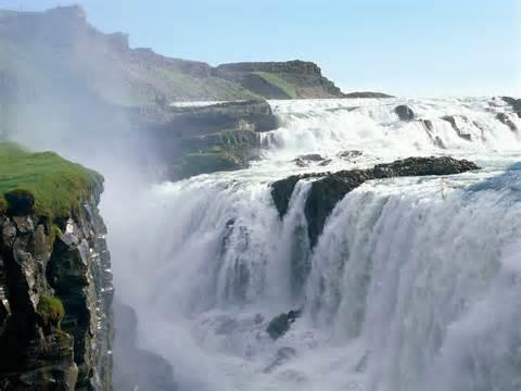 Gullfoss Iceland s most famous waterfall.