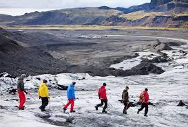 On this fun, safe, and easy to moderate glacier walk, you get to explore the wonderland of ice sculptures, water cauldrons, ridges, and deep crevasses on the breathtaking Sólheimajökull glacier.