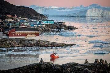 Heritage List. The cozy hotel offers a range of comfortable rooms, suites and igloo pods, all with harbor views. Overnight at the HOTEL ARCTIC ILULISSAT. (B,L,D) http://hotelarctic.com/.