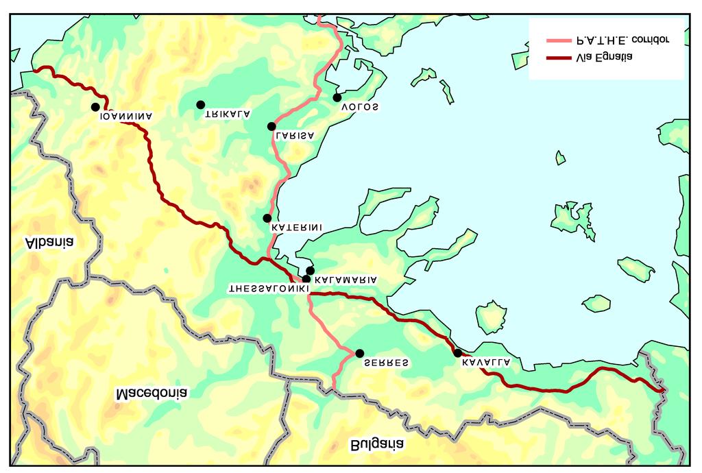 Not astonishingly, the implementation of this historical road project through the mountainous regions of Epirus, Macedonia and Thrace represents a major technical challenge.