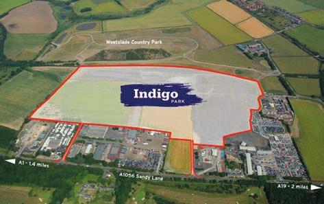 Indigo Park Indigo Park is an 82 acre development site offering the opportunity for bespoke manufacturing and distribution buildings.