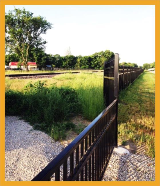 Fencing Fencing will be installed along the railroad corridor o o o Both sides of the railroad corridor Brush and tree clearing Coordinated with the