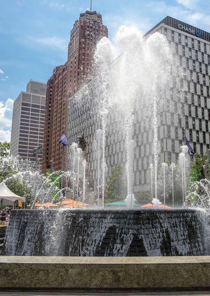 The first-ever winner of the Urban Land Institute Urban Open Space Award, Campus Martius Park has delivered on its promise to be Detroit s gathering place for its immediate neighborhood and the