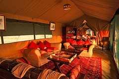 Lemala Mara North Serengeti Luxury Camp - Serengeti, Tanzania Between June and October, this intimate luxury camp sits on a rocky outcrop overlooking the great expanse of the northern Serengeti