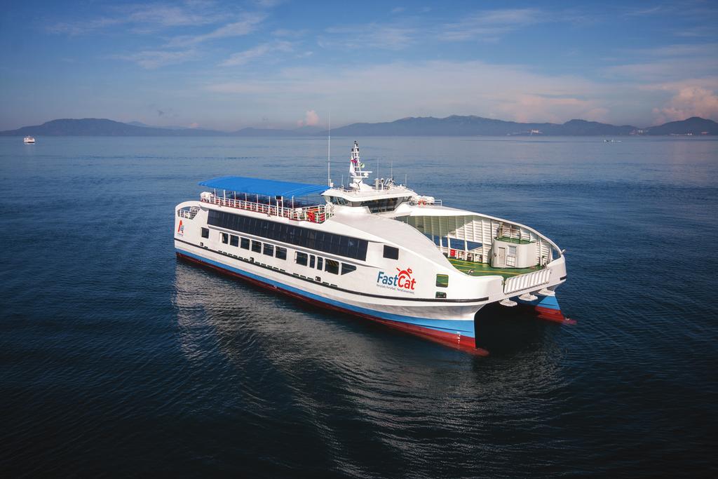 How to reduce ferry fatalities One of the twenty modern Ro-Pax catamaran ferries designed by Stuart Ballantyne s Sea Transport Solutions
