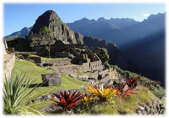 3.- Sanctuary of Machu Picchu (FULL DAY). The Historic Sanctuary of Machu Picchu is located in an ecosystem called cloud forest, characterized by lush vegetation and high mountains with cliffs.