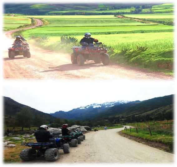 3.- ATV s in The Valley of Chicón and Pumahuanca (4 hrs) This wonderful route where you can enjoy unforgettable moments with a lot of adrenaline surrounded by a spectacular landscape of the sacred