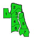Area Region ID Trainers & Location Region Map 3 Northeast 1.Baker Maclenny- Sanderson 2. Nassau - American Beach - Fernandina Beach Naussauville 3. Duval - Jacksonville 4. Clay Green Cove Spgs 5.