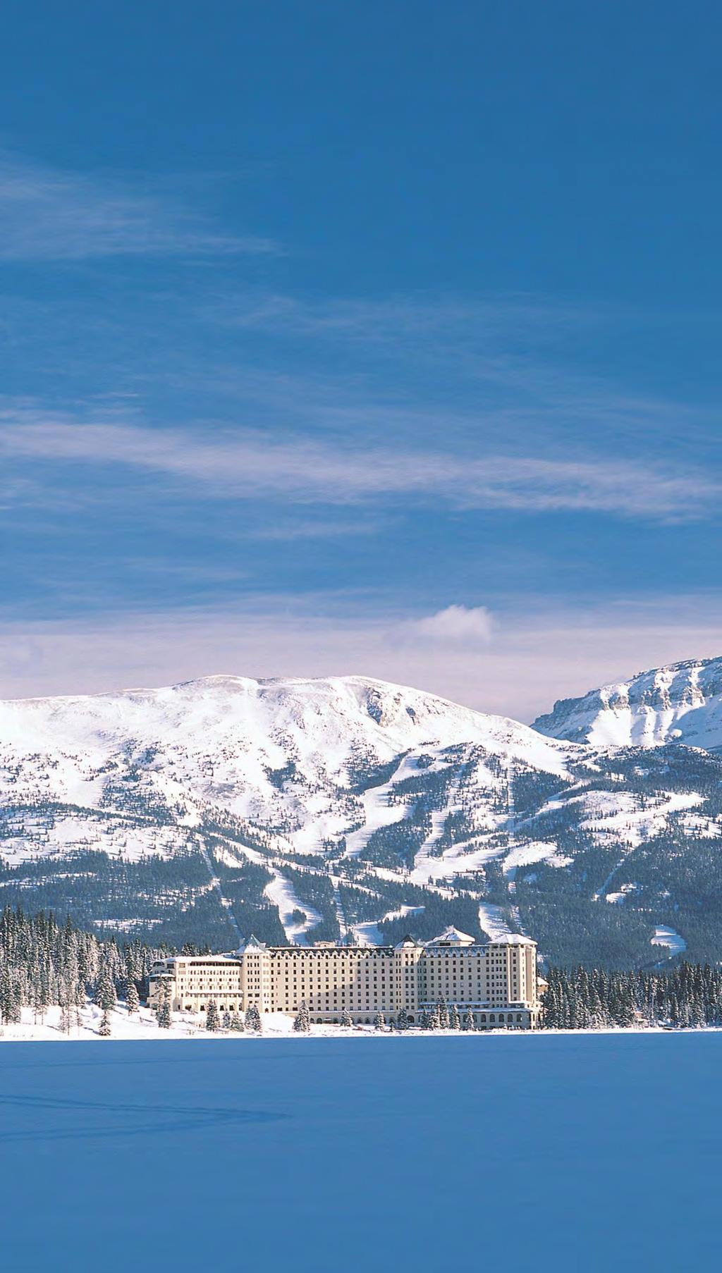 Tucked away in the most breathtaking corner of the Canadian Rockies is the legendary Fairmont Chateau Lake