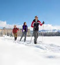 (B) Winter Activities: Skiing, snowboarding, crosscountry skiing, snowshoeing, hiking.