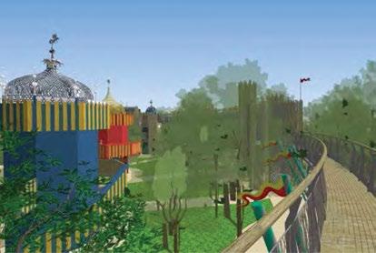 The Magic Garden at Hampton Court Palace From summer 2015 visitors to the palace will be able to explore and more importantly play in a 21st century legacy to