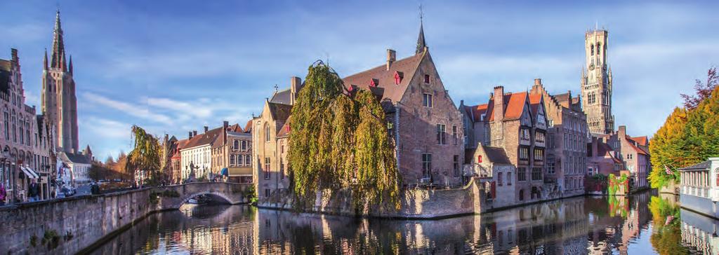 If they wish they can prolong their trip with a pre or post in the Unesco World Heritage City of Bruges.