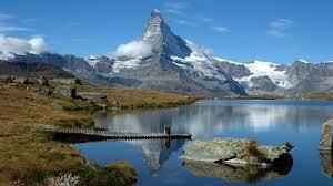 The air in Zermatt is clear, dry and clean, because, since 1947, only electric cars without a combustion engine are allowed to operate in the village.