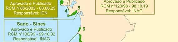 dl for coastline Plan land use (2km) 1993 Coastline Plans (POOC) 8 Plans;