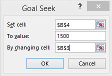 Za pristup Goal Seeku potrebno je otići na karticu DATA i u kategoriji Data Tools pronaći opciju What-If Analysis. Iz padajućeg izbornika odabiremo opciju Goal Seek.