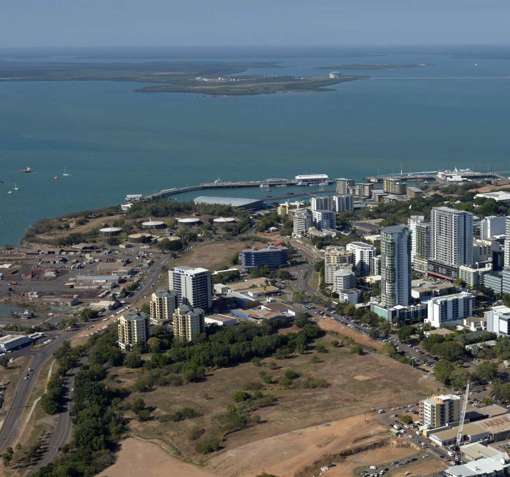 LOCATION 38 McMinn Street is located on the fringe of the Darwin Central Business District, only 400 metres from the Darwin General Post Office (GPO).