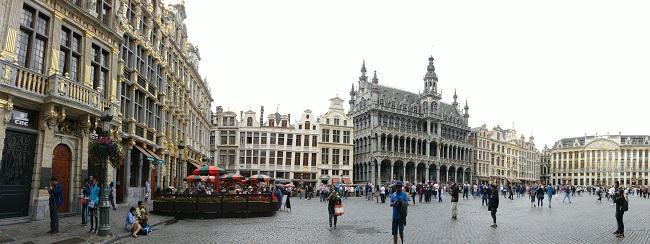 Michaels Church 3. Brussels Grand Place 13:00 HRS:Lunch at Indian Restaurant.
