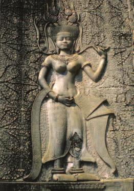 Apsara dancer, Angkor Wat.