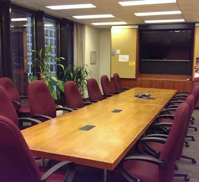 Use the Library on its own or in conjunction with the Boardroom, located on the same level.