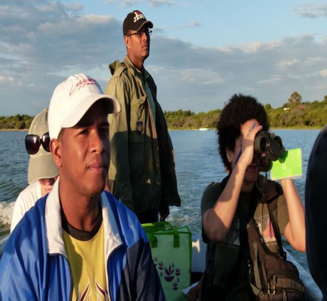 protection of wetlands in the province of Oviedo in Dominican Republic, through tours of observation,